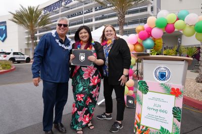 President Rodriguez, Kim Bui, Anna Isbell