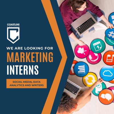 Coastline marketing intern search