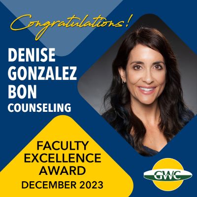 Golden West College's faculty Denise Gonzalez Bon