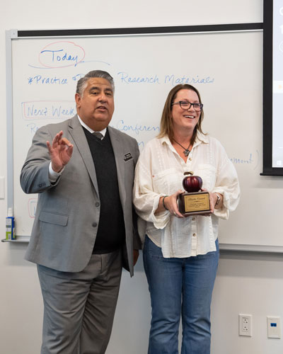 GWC Professor of English Keisha Cosand named a 2025 Teacher of the Year