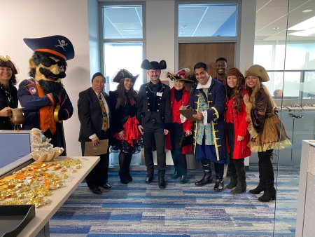 Judges join the pirates of the OCC President's Office.