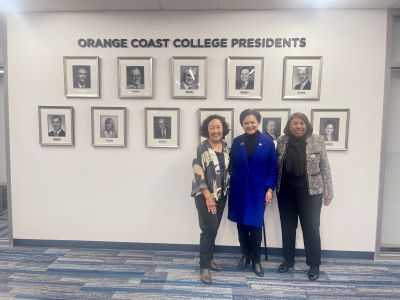 OCC event: Janice Munemitsu, Dr. Angelica Suarez, Sylvia Mendez