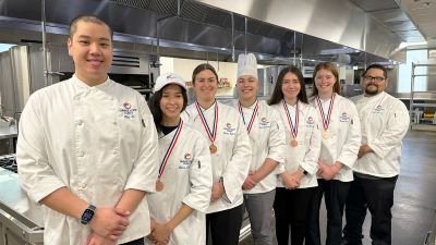 Orange Coast College culinary arts students took first place at the 2024 American Culinary Federation’s Western Regional Student Team Competition